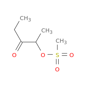 3-Pentanone, 2-[(methylsulfonyl)oxy]-
