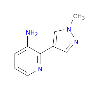 2-(1-methyl-1H-pyrazol-4-yl)pyridin-3-amine