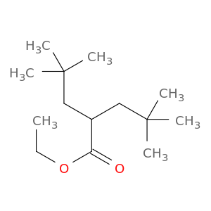 Pentanoic acid, 2-(2,2-dimethylpropyl)-4,4-dimethyl-, ethyl ester