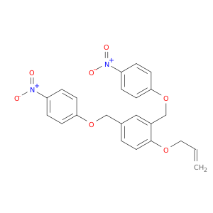 Benzene, 2,4-bis[(4-nitrophenoxy)methyl]-1-(2-propenyloxy)-