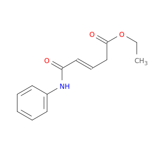 3-Pentenoic acid, 5-oxo-5-(phenylamino)-, ethyl ester, (E)-