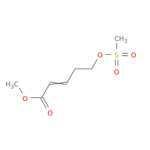 methyl 5-methylsulfonyloxypent-2-enoate