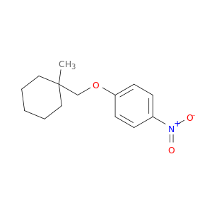 (1-Methylcyclohexanyl)methyl-4-nitrophenyl Ether