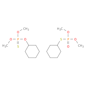 CYCLOHEXYLOXY-DIMETHOXY-SULFANYLIDENE-PHOSPHORANE; DIMETHOXYPHOSPHORYLSULFANYLCYCLOHEXANE