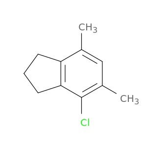 1H-Indene, 4-chloro-2,3-dihydro-5,7-dimethyl-