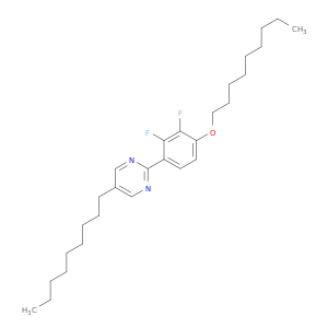 Pyrimidine, 2-[2,3-difluoro-4-(nonyloxy)phenyl]-5-nonyl-