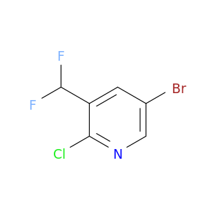 5-溴-2-氯-3-(二氟甲基)吡啶