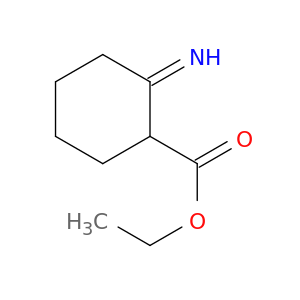 Cyclohexanecarboxylic acid, 2-imino-, ethyl ester