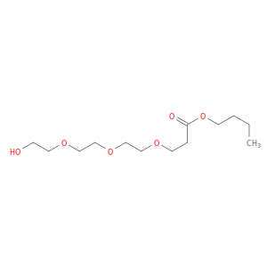 Propanoic acid, 3-[2-[2-(2-hydroxyethoxy)ethoxy]ethoxy]-, butyl ester