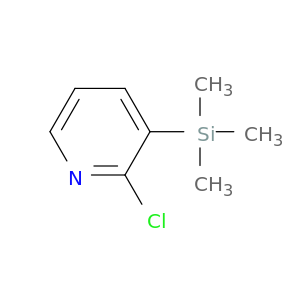 Pyridine, 2-chloro-3-(trimethylsilyl)-