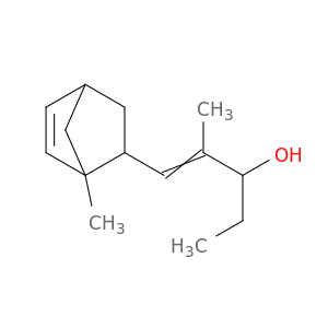 2-甲基-1-(1-甲基双环[2.2.1]Hept-5-en-2-y1)-1-penten-3-OL