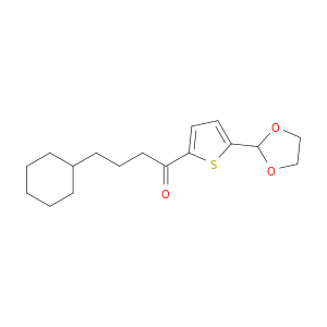 4-环己基-1-[5-(1,3-二氧化醇-2-基)-2-噻吩基]-1-丁酮