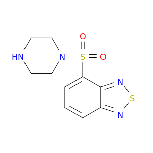 4-(Piperazine-1-sulfonyl)-2,1,3-benzothiadiazole