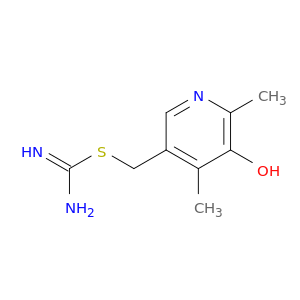 Carbamimidothioic acid,(5-hydroxy-4,6-dimethyl-3-pyridinyl)methyl ester