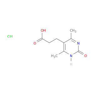 3-(4,6-Dimethyl-2-oxo-1,2-dihydropyrimidin-5-yl)propanoic Acid Hydrochloride