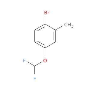 1-Bromo-4-(difluoromethoxy)-2-methylbenzene
