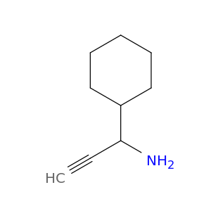 1-Cyclohexylprop-2-yn-1-amine