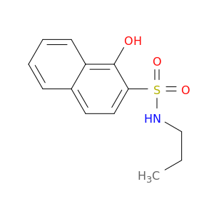 2-Naphthalenesulfonamide, 1-hydroxy-N-propyl-