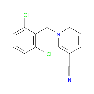 3-Pyridinecarbonitrile,1-[(2,6-dichlorophenyl)methyl]-1,6-dihydro-