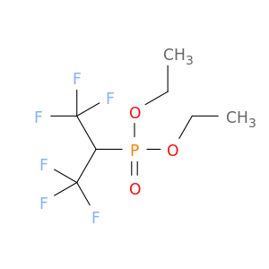 Phosphonic acid, [2,2,2-trifluoro-1-(trifluoromethyl)ethyl]-, diethyl ester