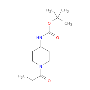 4-(BOC-Amino)-1-propanoylpiperidine
