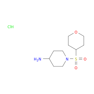 1-(噁烷-4-磺酰)哌啶-4-胺盐酸