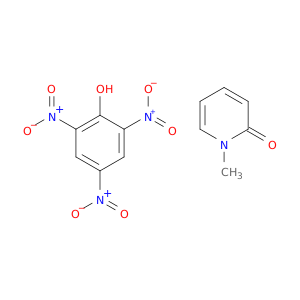 2(1H)-Pyridinone, 1-methyl-, compd. with 2,4,6-trinitrophenol (1:1)