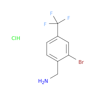 (2-Bromo-4-(trifluoromethyl)phenyl)methanamine hydrochloride