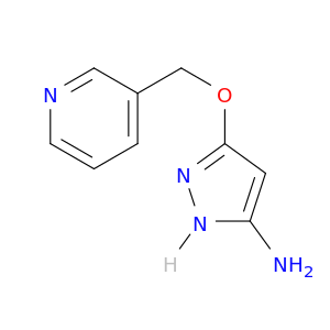 5-(3-吡啶甲氧基)-1H-吡唑-3-胺