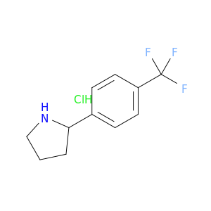 2-(4-(三氟甲基)苯基)吡咯烷盐酸盐