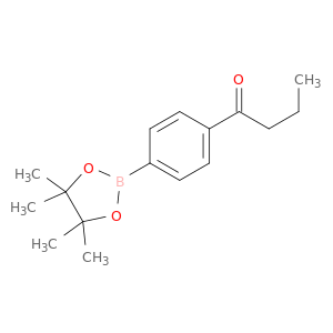 1-丁酮,1-[4-(4,4,5,5-四甲基-1,3,2-二氧化物-2-基)苯基]-