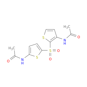Acetamide, N-[2-[[5-(acetylamino)-2-thienyl]sulfonyl]-3-thienyl]-