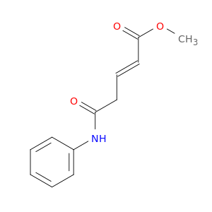 2-Pentenoic acid, 5-oxo-5-(phenylamino)-, methyl ester, (E)-