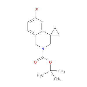 tert-Butyl 6'-Bromo-2',3'-dihydro-1'H-spiro[cyclopropane-1,4'-isoquinoline]-2'-carboxylate