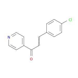 2-Propen-1-one, 3-(4-chlorophenyl)-1-(4-pyridinyl)-