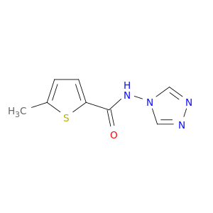 5-METHYL-N-4H-1,2,4-TRIAZOL-4-YL-2-THIOPHENECARBOXAMIDE