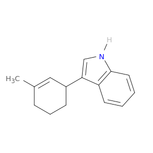1H-Indole, 3-(3-methyl-2-cyclohexen-1-yl)-