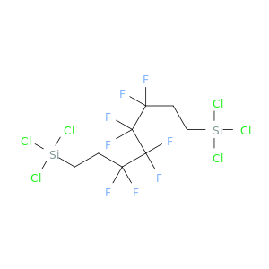 Silane, (3,3,4,4,5,5,6,6-octafluoro-1,8-octanediyl)bis[trichloro-