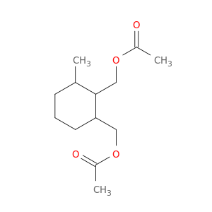 1,2-Cyclohexanedimethanol,3-methyl-, 1,2-diacetate