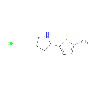 吡咯烷,2-(5-甲基-2-噻吩基)-,盐酸盐(1：1)