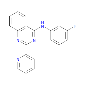 N-(3-FLUOROPHENYL)-2-(PYRIDIN-2-YL)-QUINAZOLIN-4-AMINE