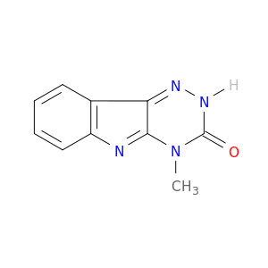 3H-1,2,4-Triazino[5,6-b]indol-3-one, 2,4-dihydro-4-methyl-