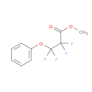 Propanoic acid, 2,2,3,3-tetrafluoro-3-phenoxy-, methyl ester