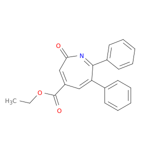 2H-Azepine-4-carboxylic acid, 2-oxo-6,7-diphenyl-, ethyl ester