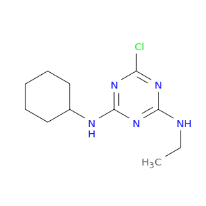 6-氯-N2-环己基-N4-乙基-1,3,5-三嗪-2,4-二胺