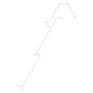 9,12-Octadecadienoicacid (9Z,12Z)-, 1-hexyl-12-(isohexadecyloxy)-12-oxododecyl ester (9CI)