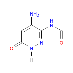 Formamide, N-(4-amino-1,6-dihydro-6-oxo-3-pyridazinyl)-