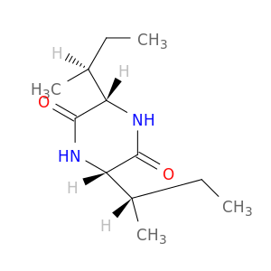 2,5-Piperazinedione, 3,6-bis[(1S)-1-methylpropyl]-, (3S,6S)-