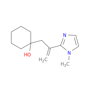 Cyclohexanol, 1-[2-(1-methyl-1H-imidazol-2-yl)-2-propenyl]-