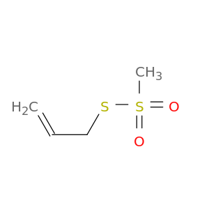 Methanesulfonothioicacid, S-2-propen-1-yl ester